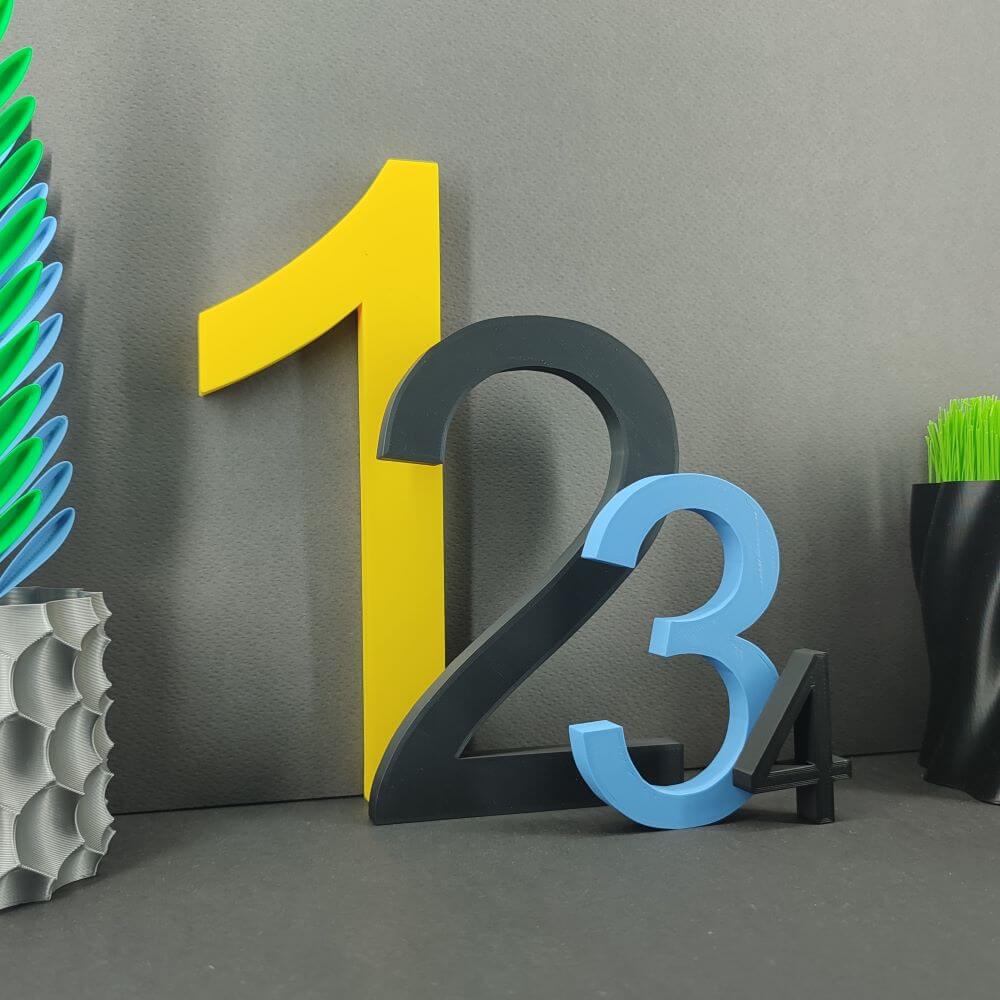 3D Printed Letters